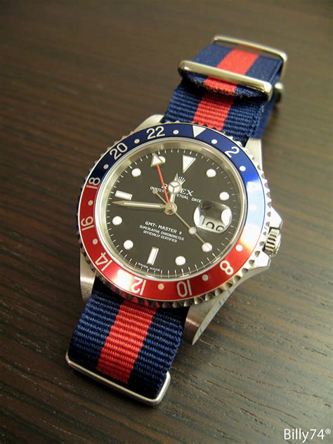 cinturini nato rosso e blu rolex gmt|Nato Cinturini orologi • Rivenditore ufficiale .